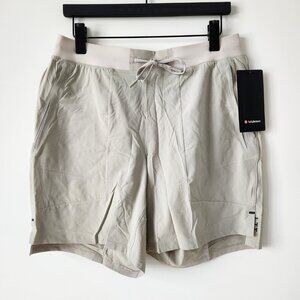 NWT LULULEMON RWLI Beige License To Train Shorts 7" Linerless Men's XXL